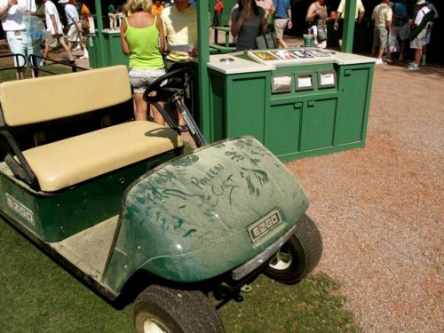 Golf Cart at 2010 Masters