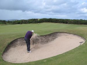 Bunker Shot at Royal Dornoch